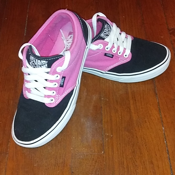 cute pink vans